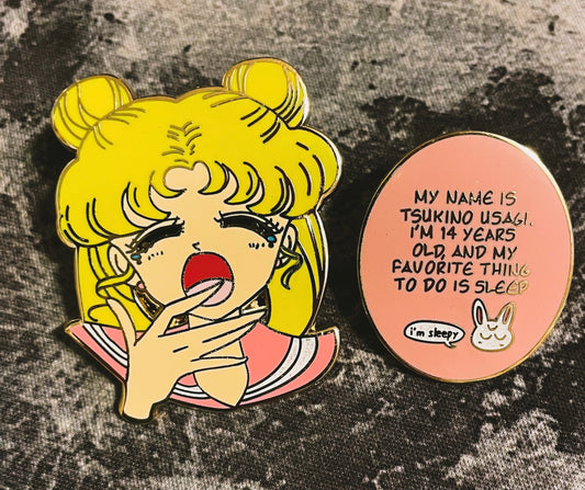 Sleepy Usagi 2 pin set